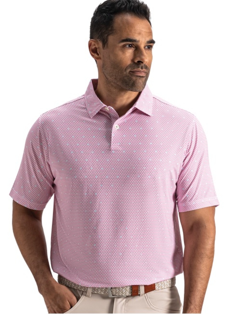 FootJoy Polo Shirt Order Geometric TourLisle Size Large